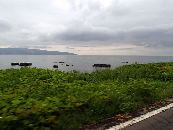 雲の流れは速かった